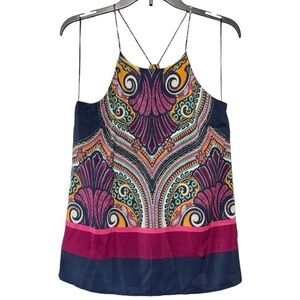Renee C. Multicolored Blouse Strappy‎ Tank Top